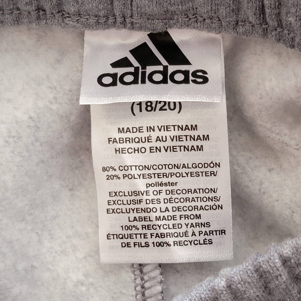 Adidas Boy's Fleece Joggers - Picture 9 of 9
